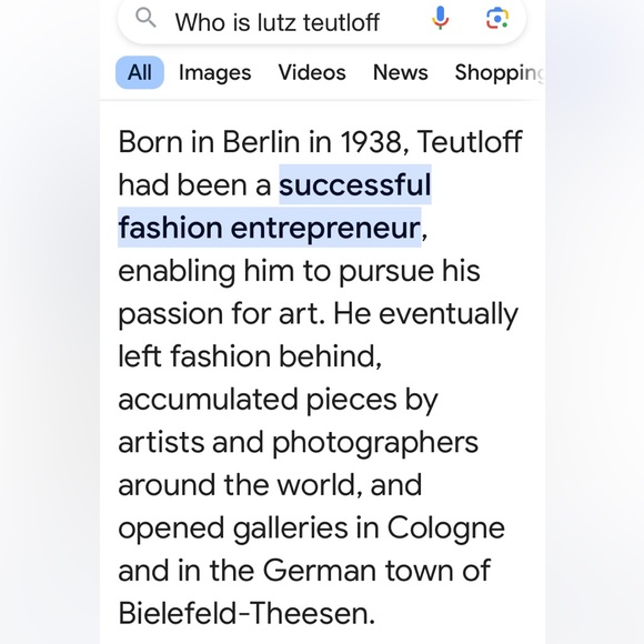 Lutz Teutloff‎ designer jacket. US size 10. - Picture 13 of 13